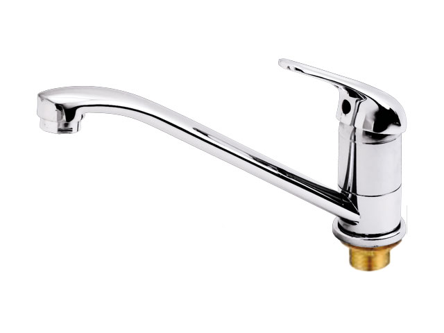 Смеситель для кухни Aqua-World ECOMIX на гайке Хром (СМ35Э.15.1)