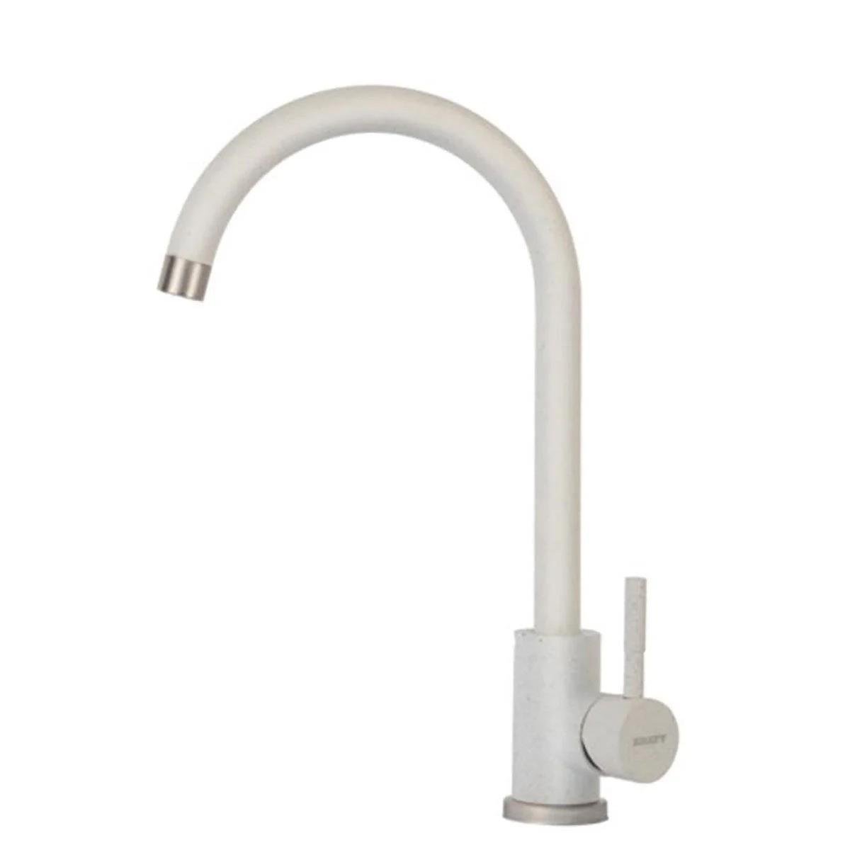 Смеситель для кухни Kraft однорычажный нержавеющая сталь (KRF7001-W PUD-KRF7001-W)