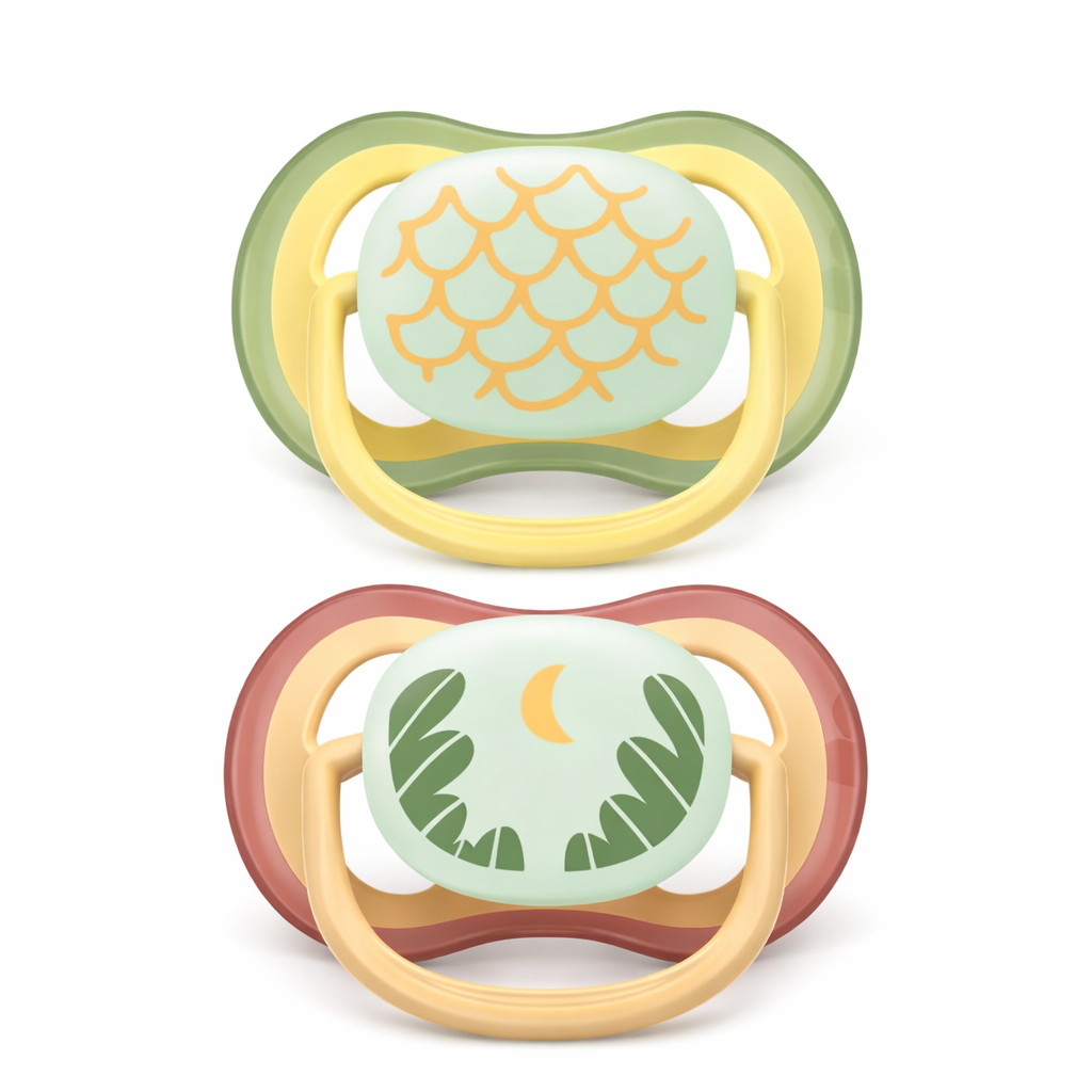 Пустушка Avent Ultra Air ортодонтична 0-6 місяців 2 шт. Жовтий/Бежевий (SCF376/27) Пустушка Avent Ultra Air ортодонтична 0-6 місяців 2 шт. Жовтий/Бежевий (SCF376/27)