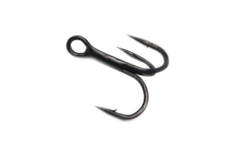 Крючок тройной Kumho Treble KH-11030 №10 1 шт. Черный (8518) Крючок тройной Kumho Treble KH-11030 №10 1 шт. Черный (8518)