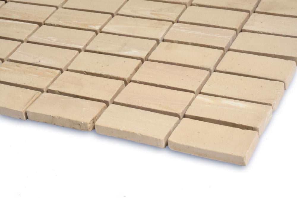 Мозаика керамогранитная Kotto Ceramica MI7 23460112C 300x300x7 мм/прямоугольник 23x46 мм Ambra