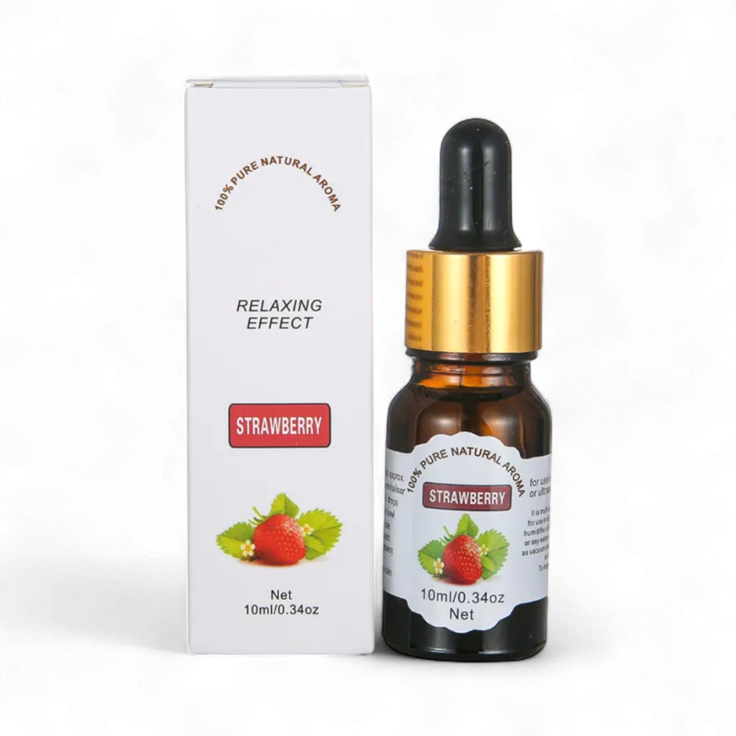 Аромамасло эфирное Univerza Клубника для увлажнителя/диффузора/ароматерапии/массажа/бани 10 мл