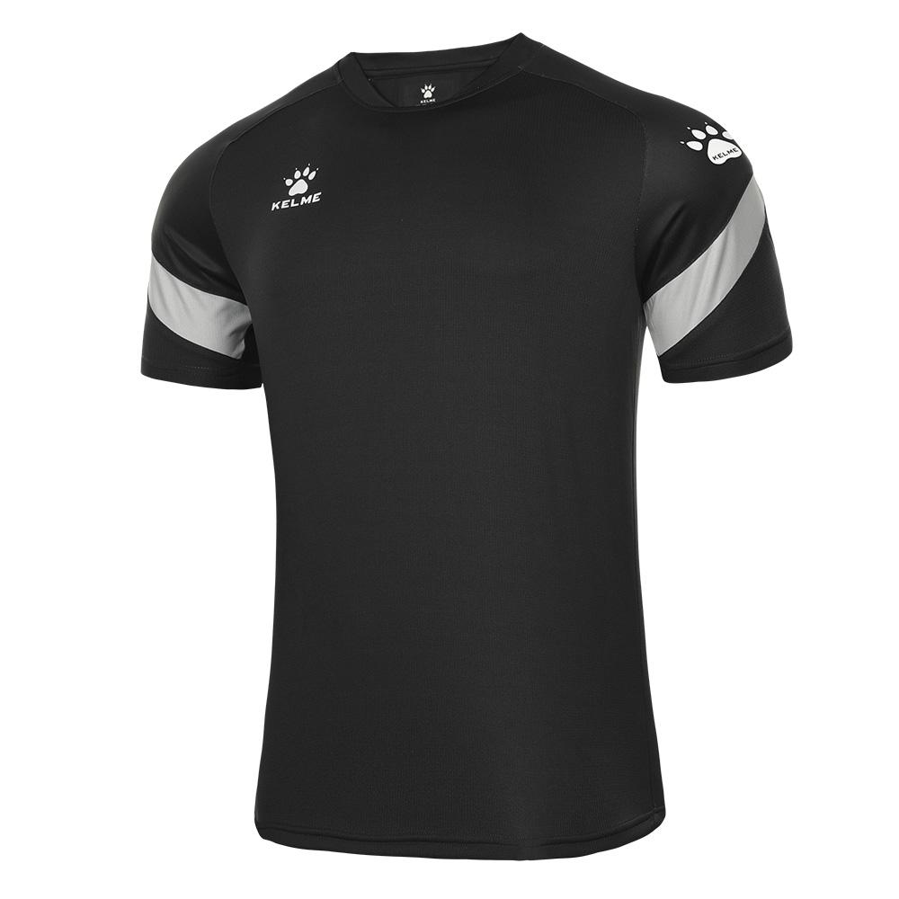 Футболка Kelme Warrior к/р M Темно-серый/Черный Футболка Kelme Warrior к/р M Темно-серый/Черный
