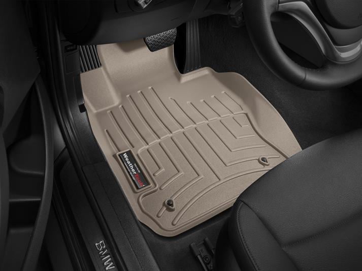 Килимки автомобільні передні лайнери WeatherTech 453651 BMW X1 2013-2015 Бежевий (1334243650)