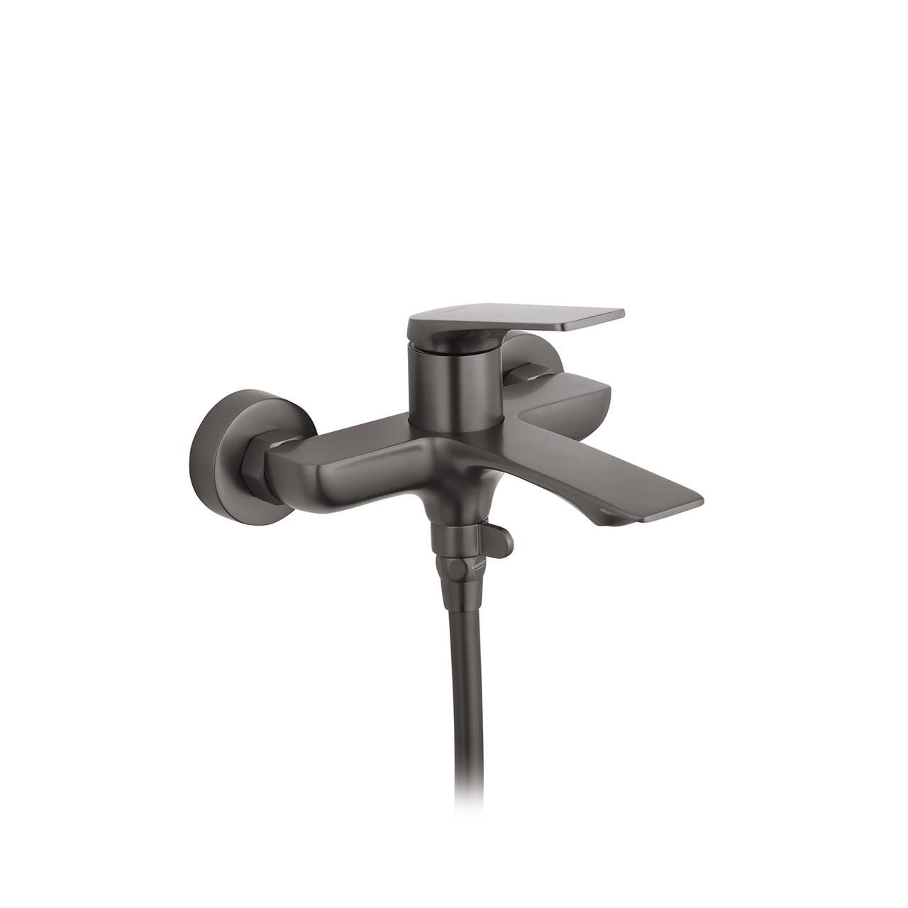 Смеситель для ванны Kroner KRP Graz GRP060 с душевым гарнитуром Графитовый (CV031335)