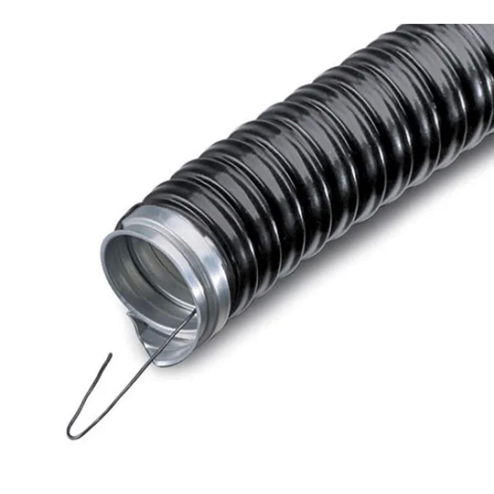 Металлорукав DKC/БДК в ПВХ изоляции с протяжкой 25 мм бухта 20 м (6196-2025)