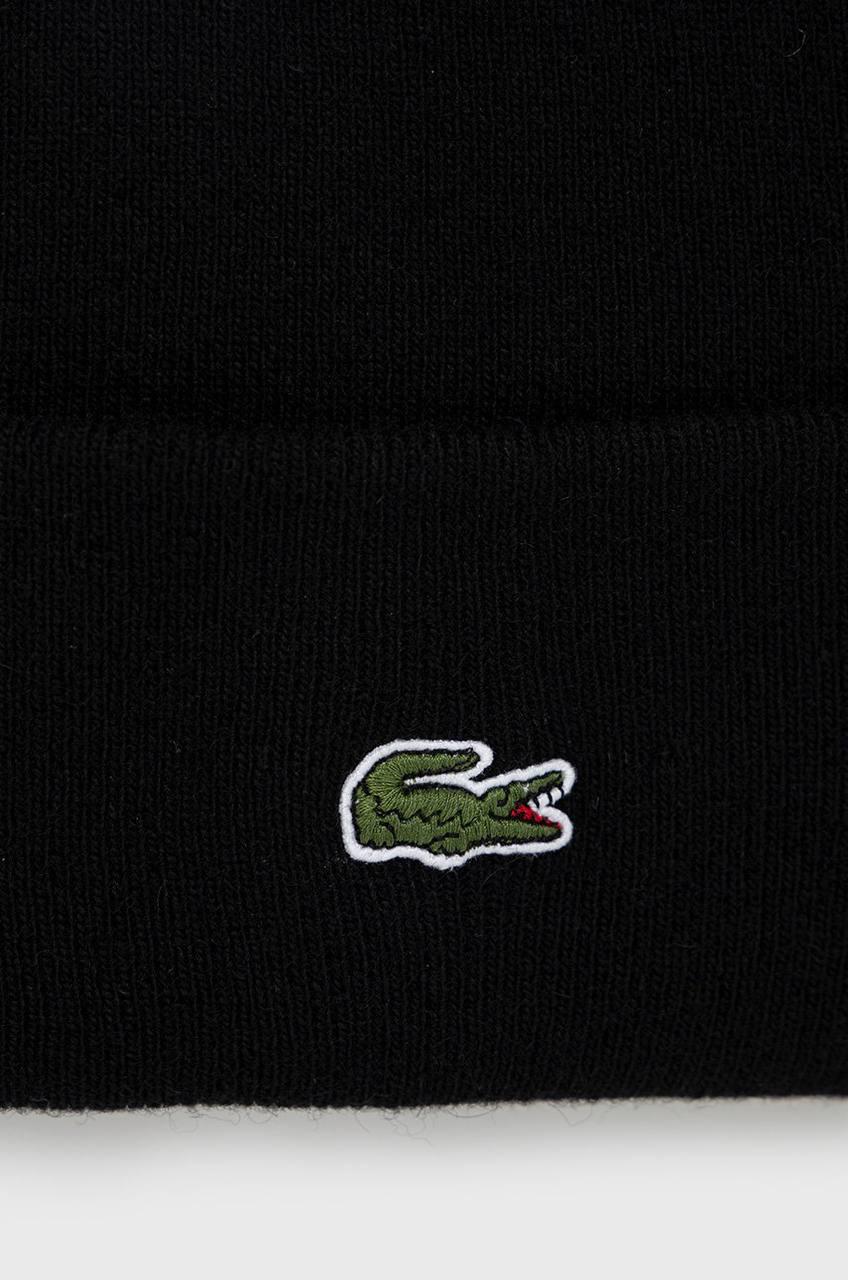 Шапка мужская Lacoste (HAT-LAC-002-BLK) - фото 4 Шапка мужская Lacoste (HAT-LAC-002-BLK) - фото 4