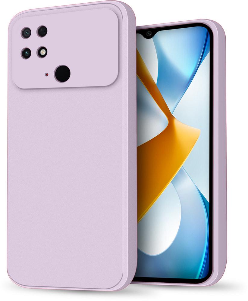 Силиконовый чехол HardCorner для Xiaomi Poco C40 Lilac (30686-3B)
