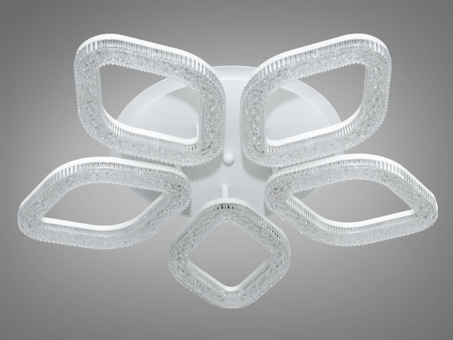 Люстра светодиодная потолочная с пультом/димером 80 Вт (4545) - фото 3 Люстра светодиодная потолочная с пультом/димером 80 Вт (4545) - фото 3