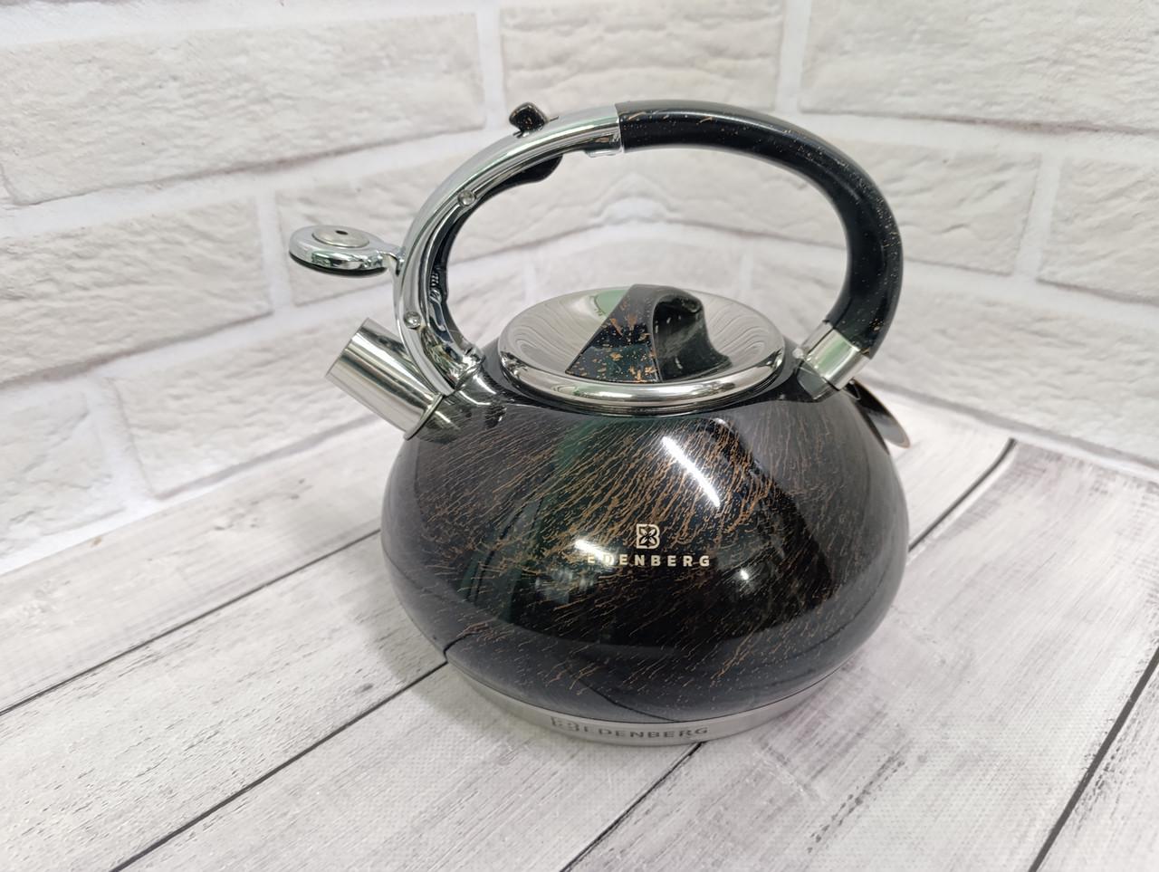 Чайник Edenberg 3 л Коричневый (EB-1935) - фото 6 Чайник Edenberg 3 л Коричневый (EB-1935) - фото 6