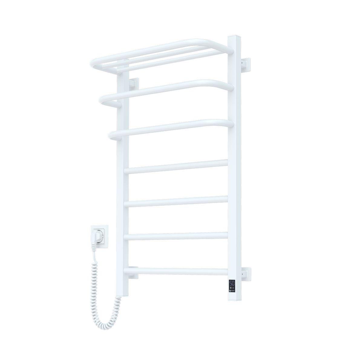 Полотенцесушитель электрический Fortis Sensor левого подключения 480x800 мм Белый (12-153153-4880YP)