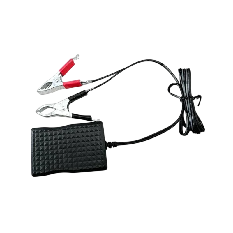 Зарядное устройство USB от аккумулятора 12/24В с крокодилами 3 порта 5В 3А LED-индикация Черный (31369924)
