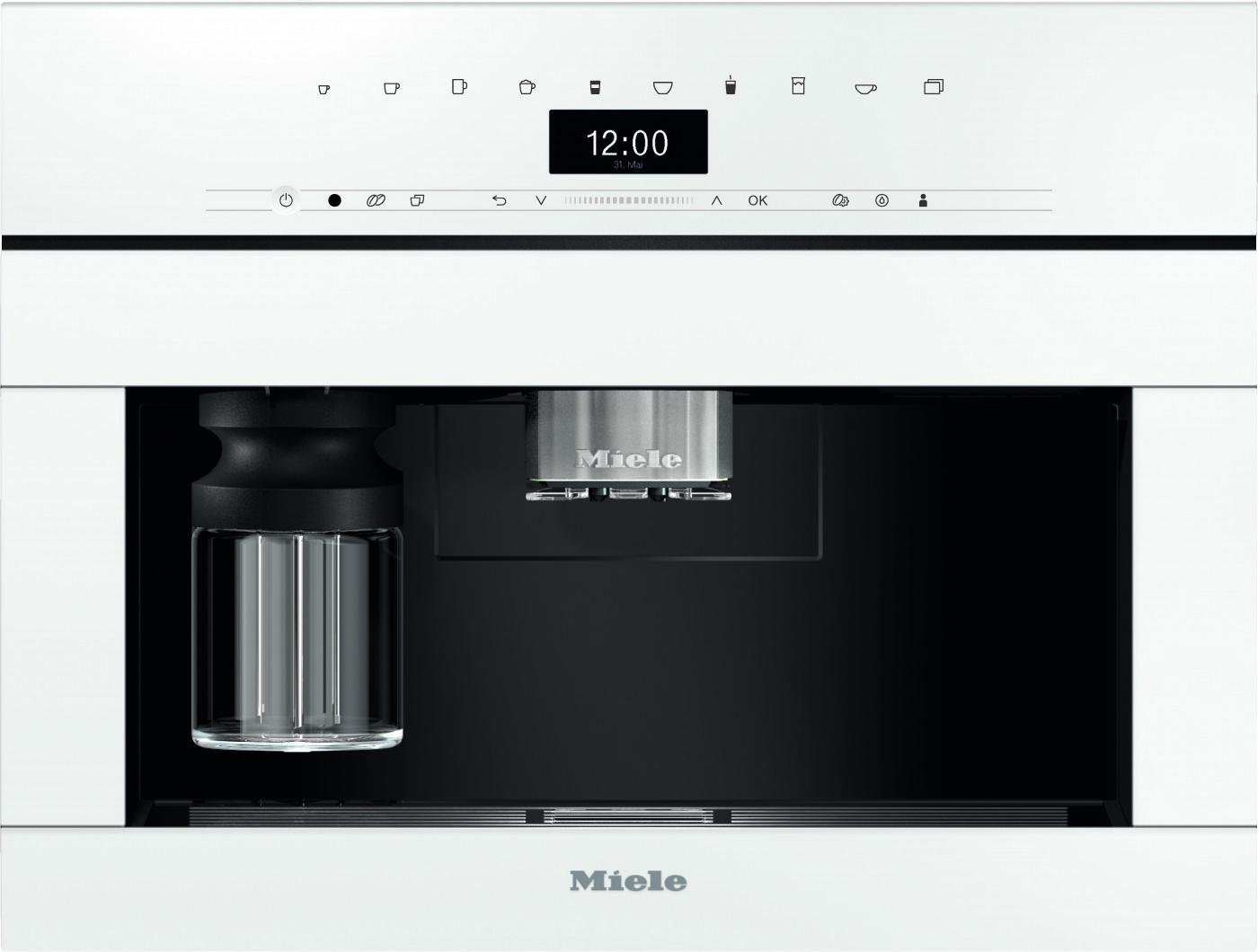 Кофемашина CVA 7440 бриллиантово-белый Miele 29744010RU - фото 1