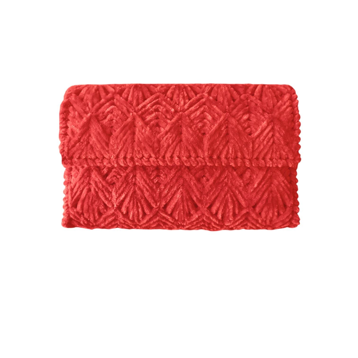 Набор для создания сумки из пластиковой канвы Серебряная лилия с нитками Красный (1596-11) - фото 4 Набор для создания сумки из пластиковой канвы Серебряная лилия с нитками Красный (1596-11) - фото 4