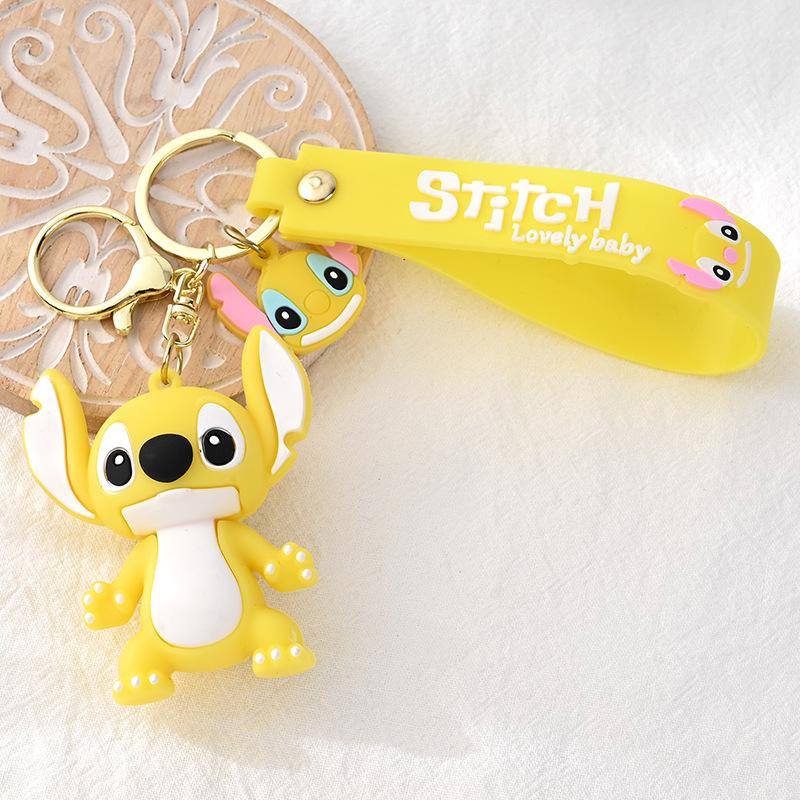 Брелок для ключей Stitch Lilo & Stitch Disney Желтый (001)