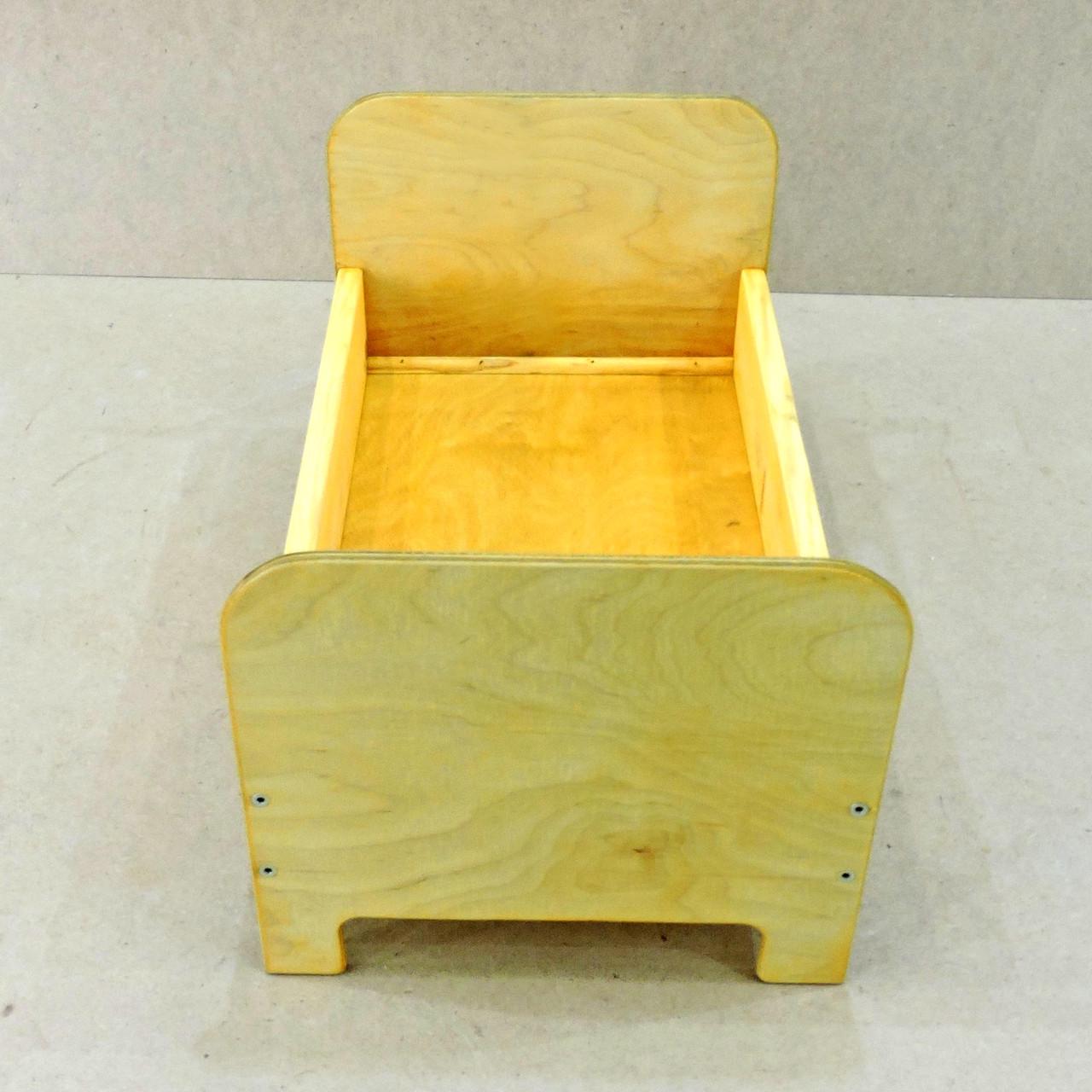 Кровать для кукол из дерева Мариан Ваниль (КРТ-001602) - фото 5 Кровать для кукол из дерева Мариан Ваниль (КРТ-001602) - фото 5