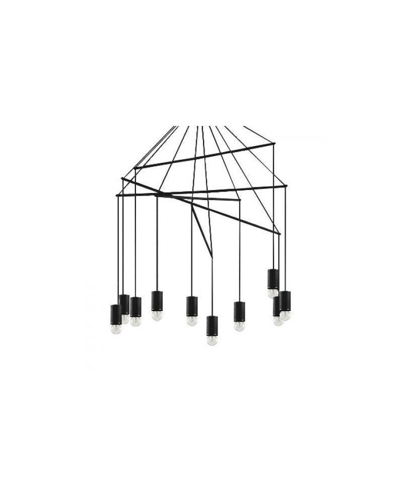 Люстра Ideal Lux Pop Sp10 Nero (158860)