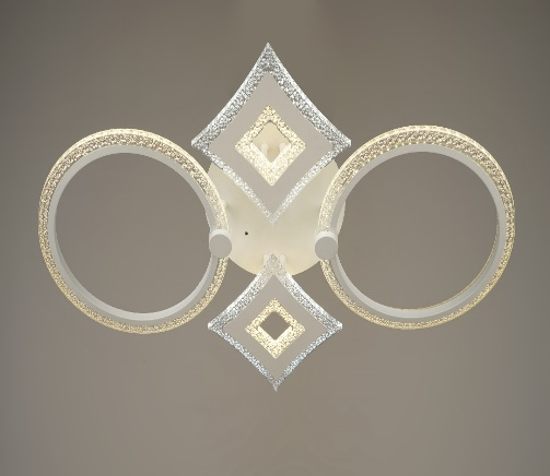 Люстра светодиодная акриловая Sirius B YH240/2 2 120W