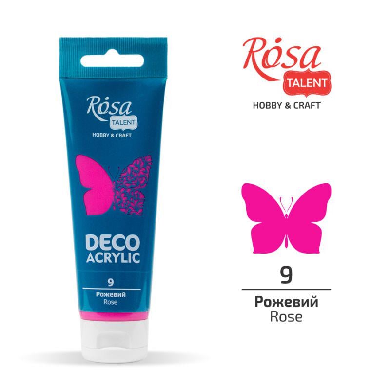 Акриловая краска ROSA Talent туба 75 мл Розовый (322209)
