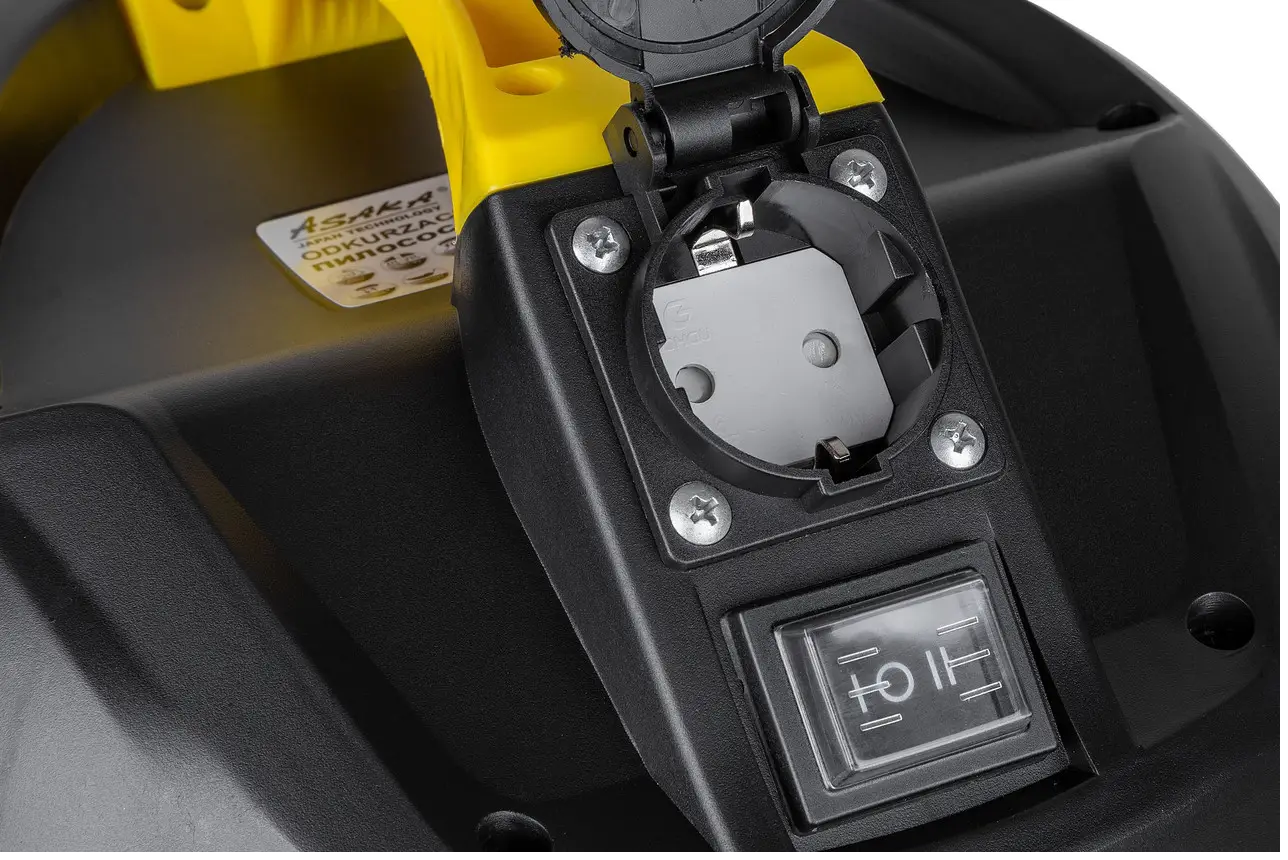 Пилосос будівельний ASAKA ASVC25L для вологого та сухого прибирання 2,2 кВт 25 л (10856) - фото 7 Пилосос будівельний ASAKA ASVC25L для вологого та сухого прибирання 2,2 кВт 25 л (10856) - фото 7