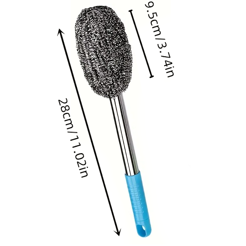 Щетка-ершик для уборки с ручкой 1 шт. Голубой - фото 11 Щетка-ершик для уборки с ручкой 1 шт. Голубой - фото 11
