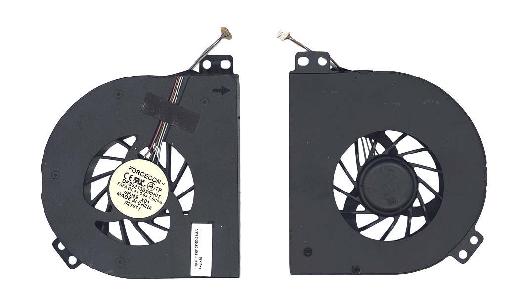Кулер для ноутбука Dell Precision M4600 ver.2 5V 0.5A 4-pin Forcecon