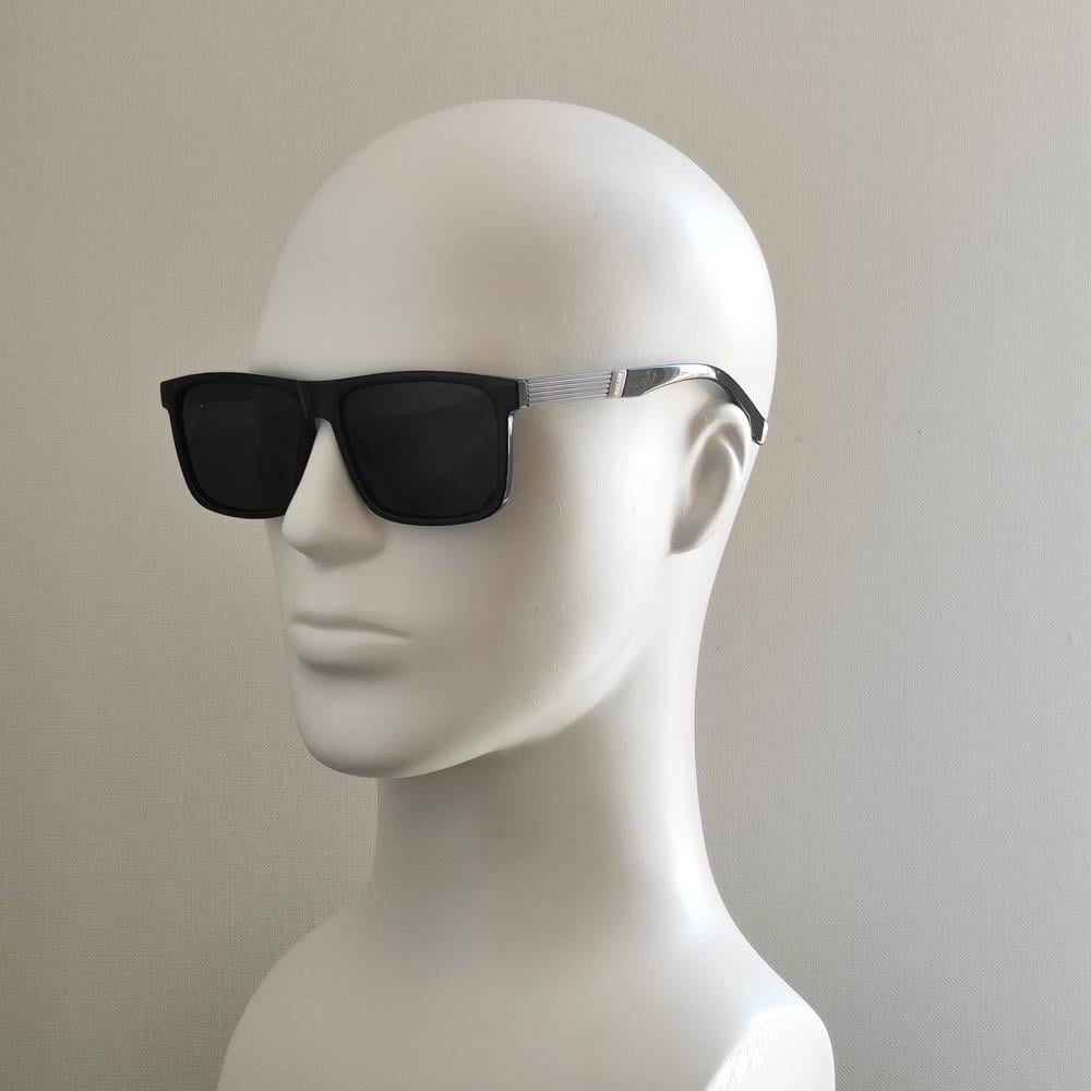 Солнцезащитные очки поляризованные 1902 Matlrxs Polarized Черный Глянцевый (47155)