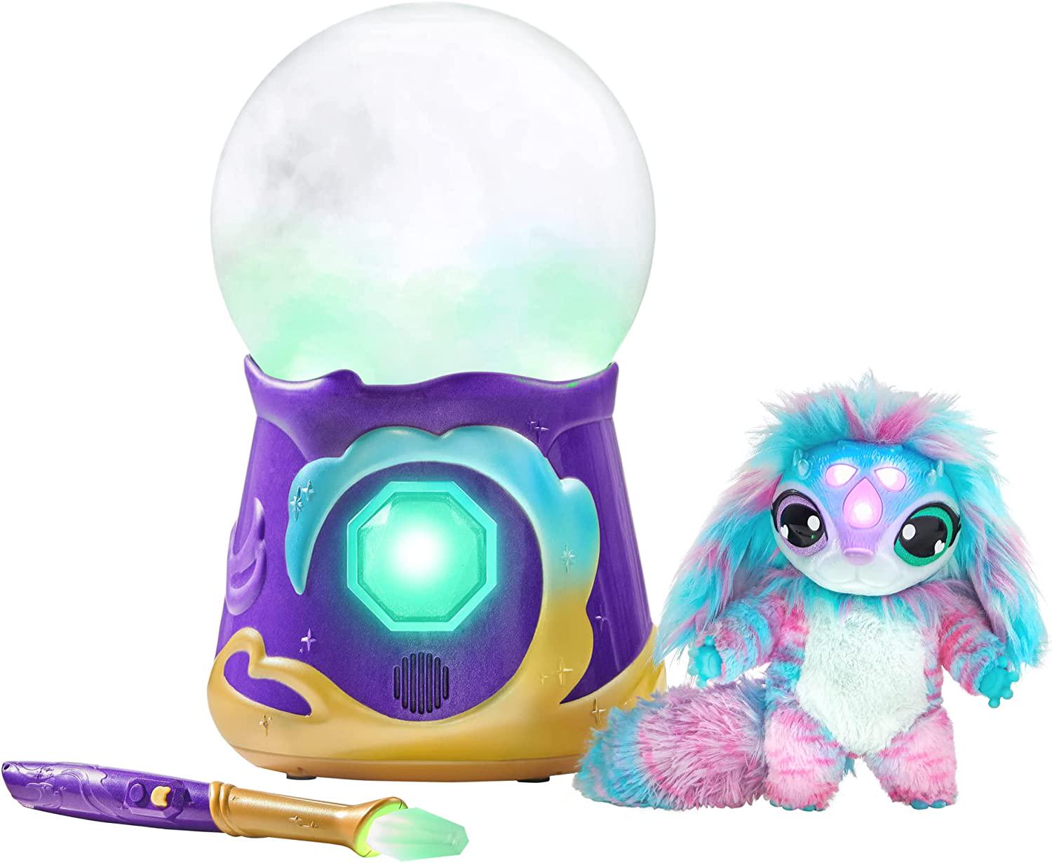 Интерактивная игрушка Magic Mixies Magical Misting Crystal Ball с плюшевой игрушкой Голубой (14690) - фото 6