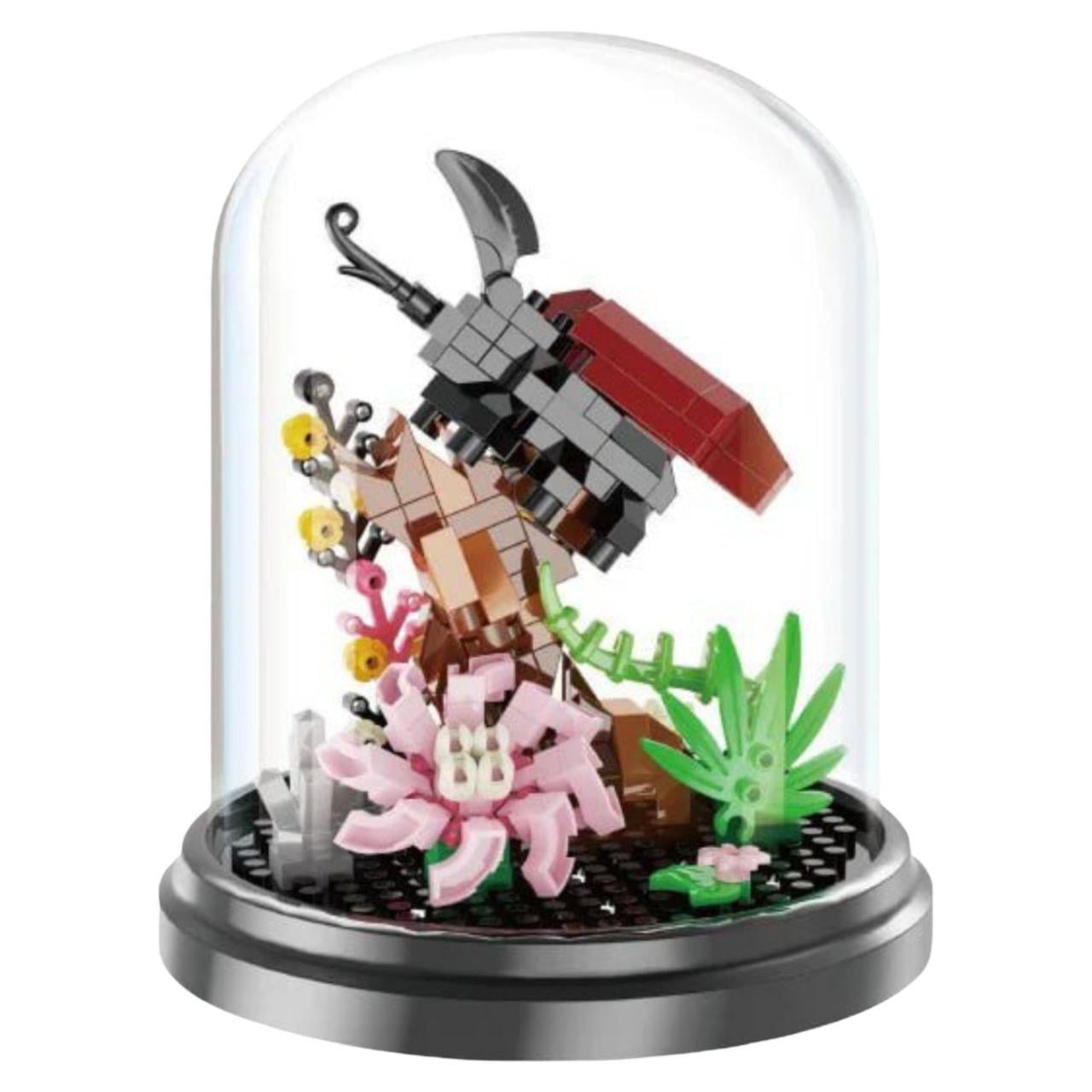 Конструктор Жук-носорог P2348 281 дет. 8,6х8,6х11 см Черный (32064054)