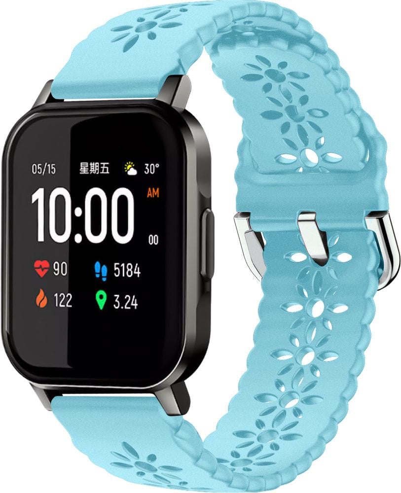 Ремешок Trase для Haylou Smart Watch 2 LS02 Light Blue (28875-0B) - фото 1