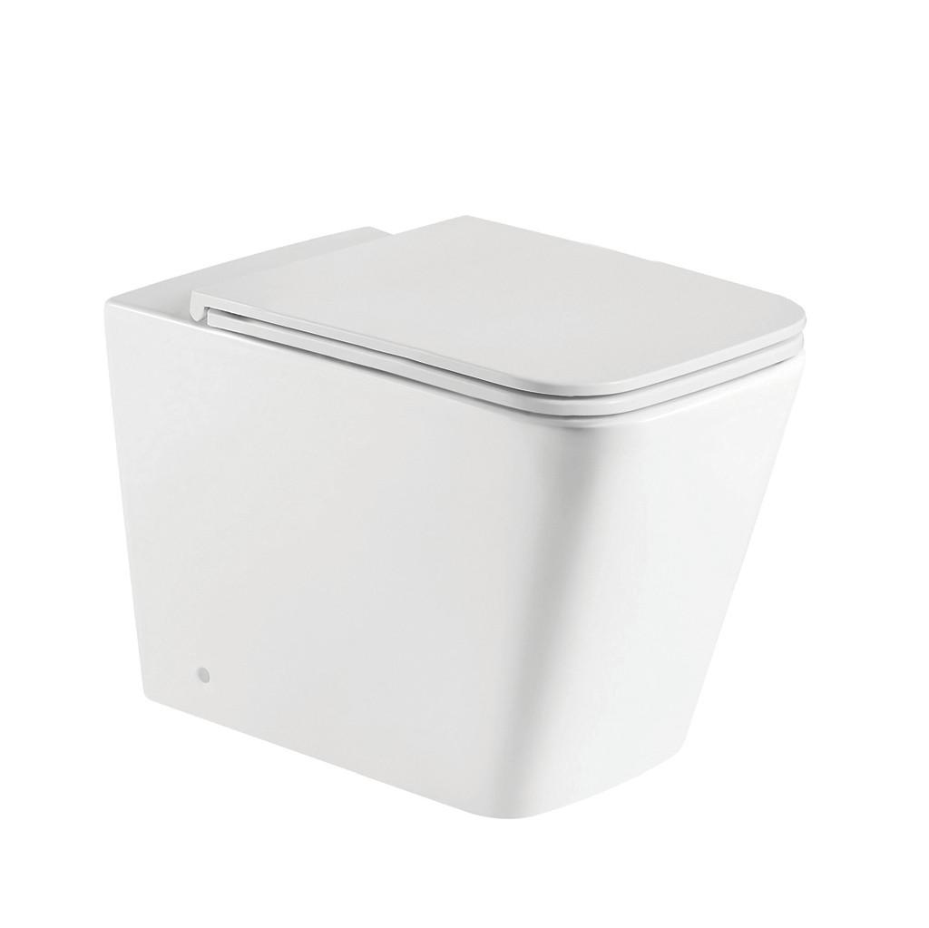 Унітаз підлоговий MIXXUS Premium QUADRO-0701-R система змиву RIMLESS 600х355х410 мм (MP6) - фото 3 Унітаз підлоговий MIXXUS Premium QUADRO-0701-R система змиву RIMLESS 600х355х410 мм (MP6) - фото 3