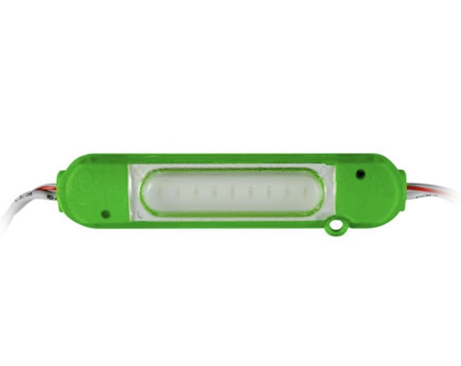 Светодиодный модуль 35х28 6LED Зеленый матовый (27770956)