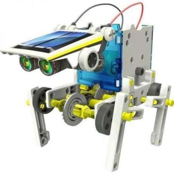 Конструктор робот трансформер Solar Robot Kit 14в1 (RSK-141) - фото 6