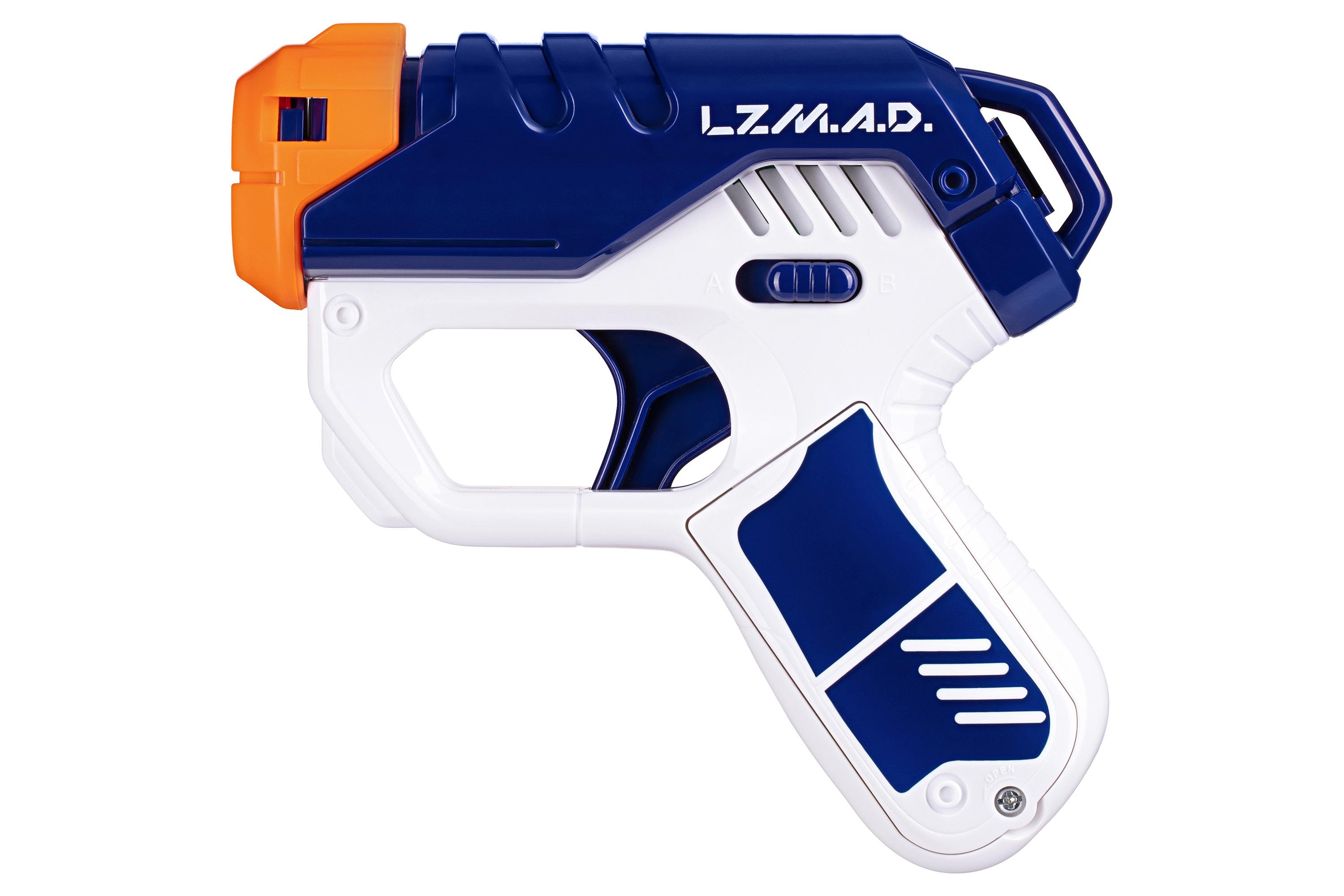 Игрушечный пистолет с мишенью Silverlit Lazer M.A.D. Black Ops Синий (LM-86861)