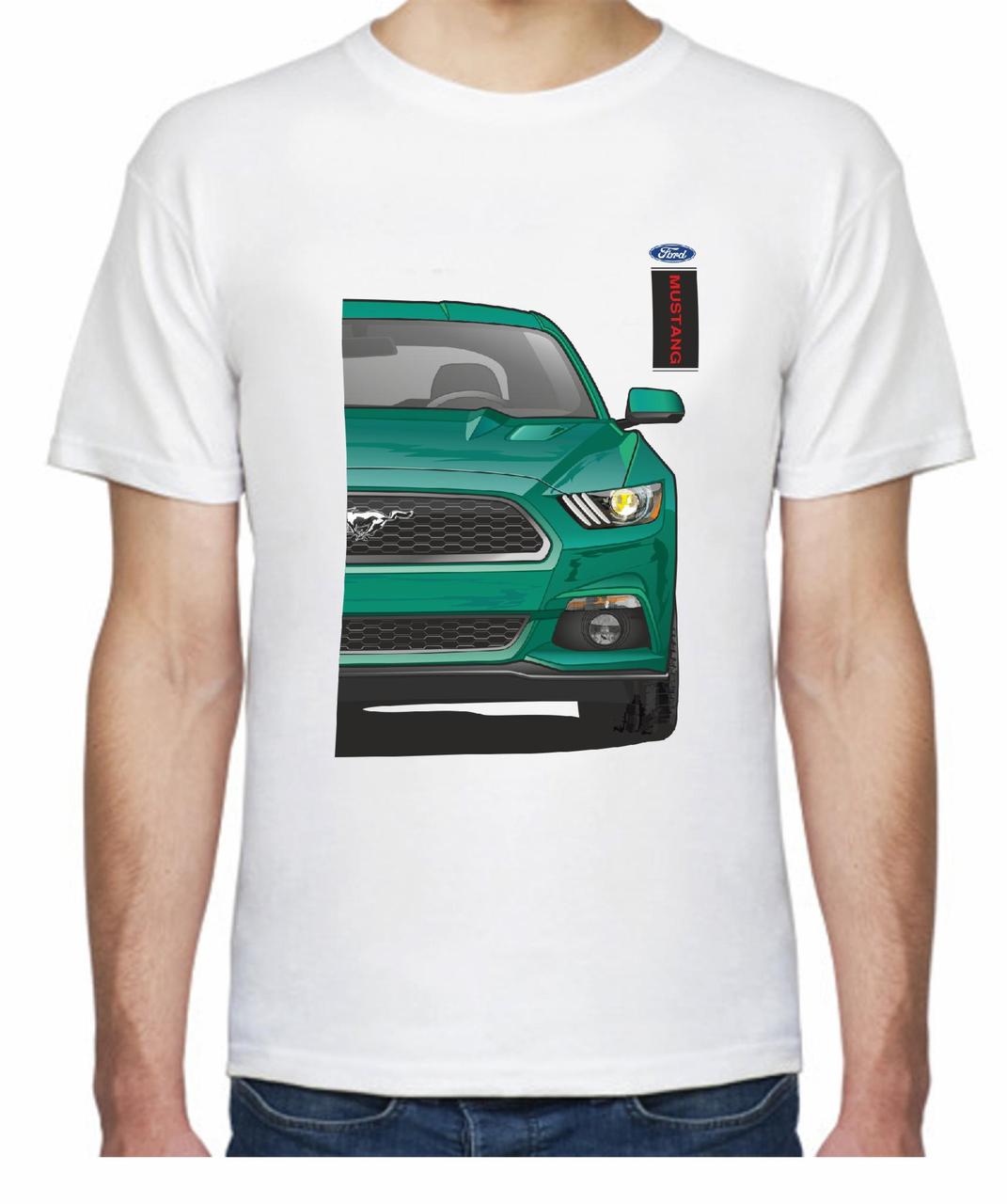 Футболка мужская Avtolife Ford Mustang F 115145 XXL Белый (2498725922) Футболка мужская Avtolife Ford Mustang F 115145 XXL Белый (2498725922)