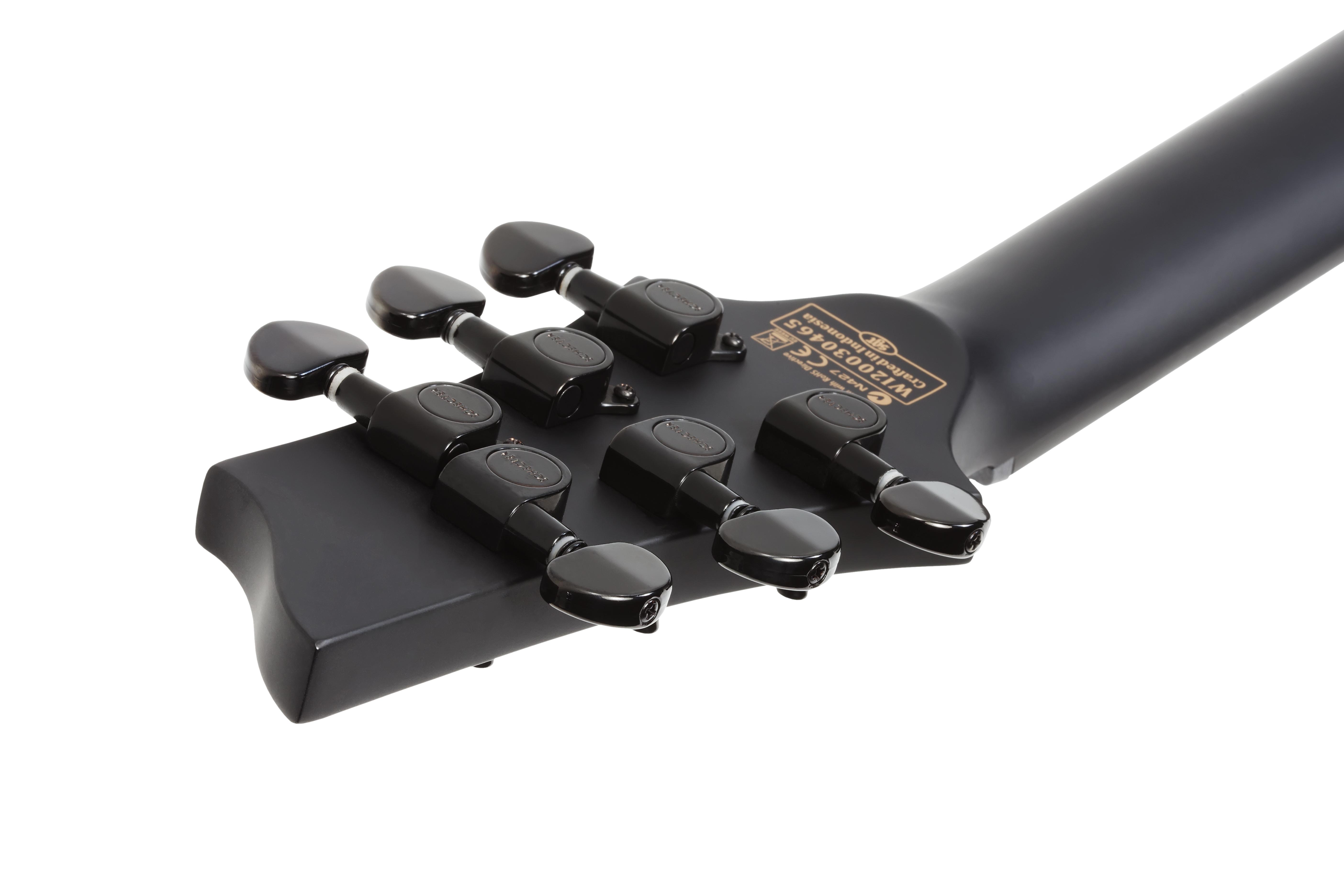 Электрогитара Schecter Damien-6 SBK - фото 6