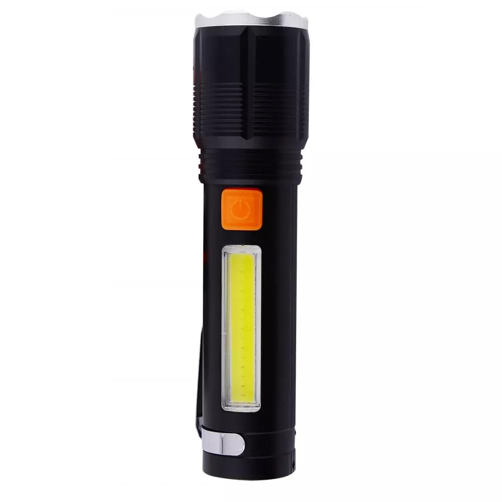 Фонарик ручной LED XA-P12-P50 аккумуляторный с оптическим зумом (556113)