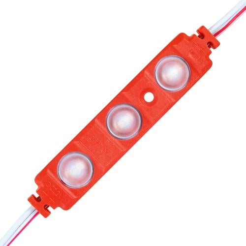 Світлодіодний модуль BRT XG191 5630-3 led W 1,5 W 12 В IP65 з лінзою напівсфера Червоний