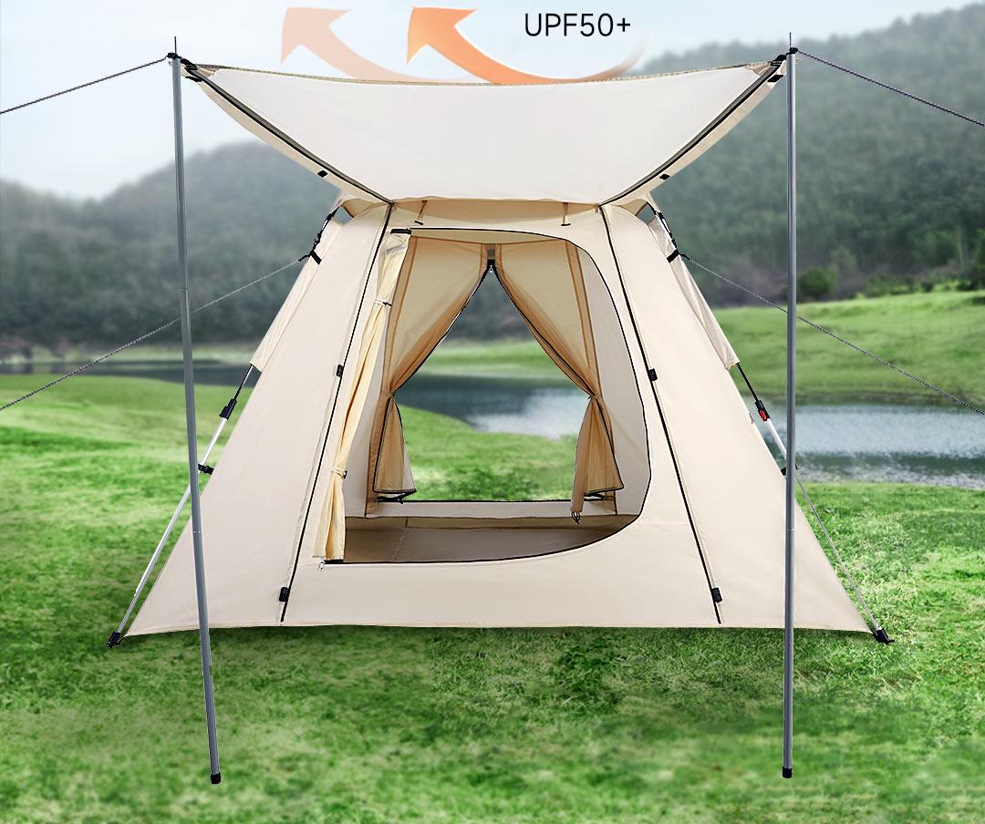 Намет Mijia 8H Outdoor Camping Automatic Tent Beige - фото 4