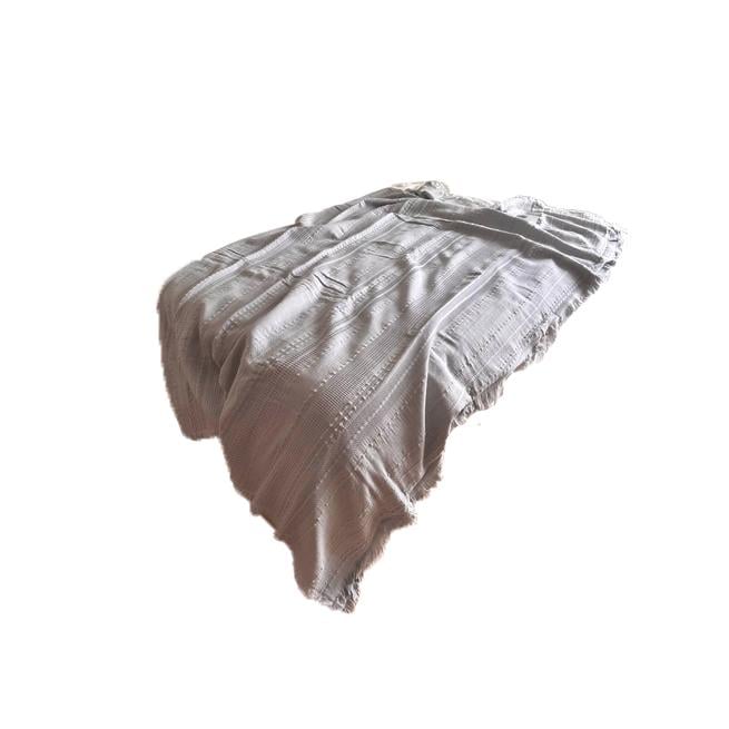 Плед хлопковый Пике евро 220х240 см Капучино (П4К-A-turkish-001-08)