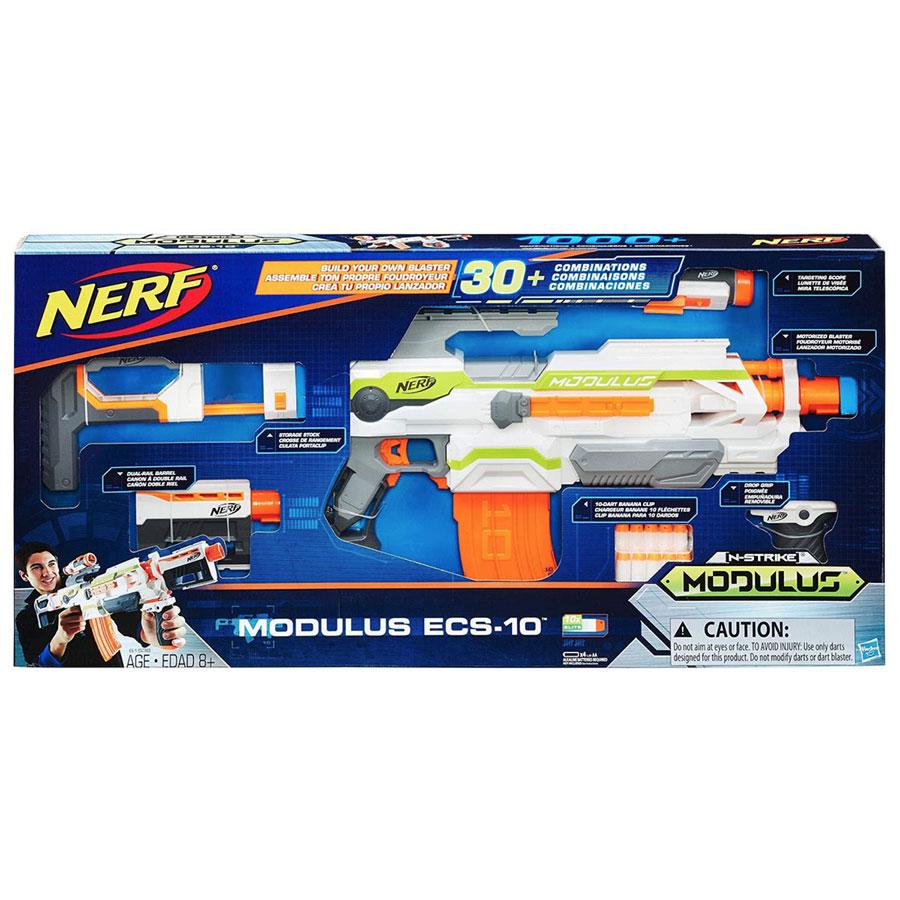 Бластер Nerf Modulus ECS-10 (B1538) - фото 2 Бластер Nerf Modulus ECS-10 (B1538) - фото 2