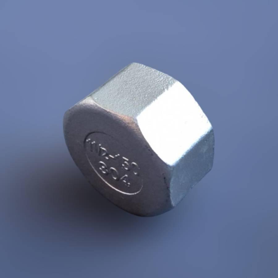 Заглушка восьмигранна DN40 BSPP н/ж сталь AISI304 Class-150 внутрішня різьба 1-1/2" (29203093) - фото 4 Заглушка восьмигранна DN40 BSPP н/ж сталь AISI304 Class-150 внутрішня різьба 1-1/2" (29203093) - фото 4