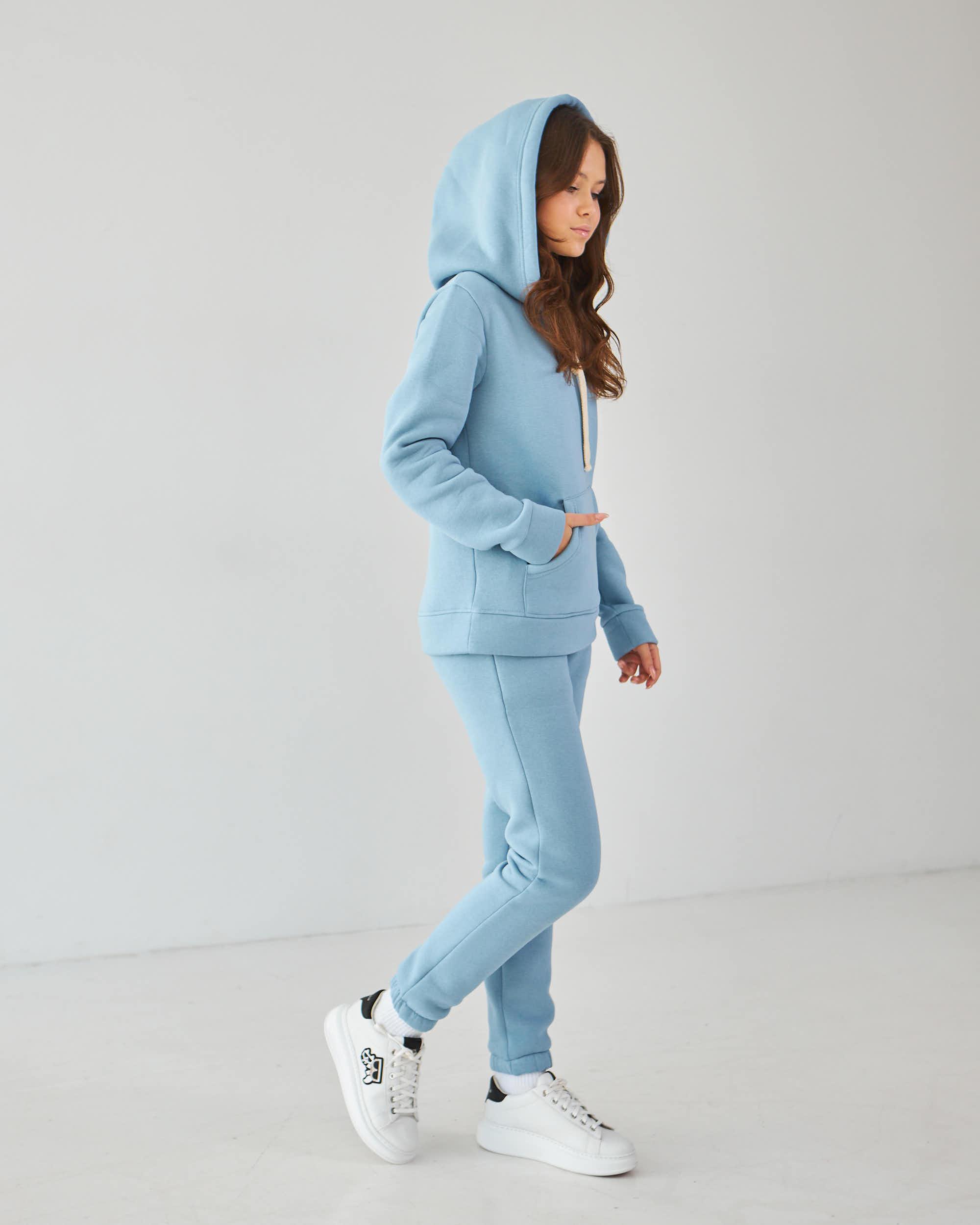 Костюм для девушек подростковый Diва 3331 утепленный 164 см М Голубой - фото 4 Костюм для девушек подростковый Diва 3331 утепленный 164 см М Голубой - фото 4