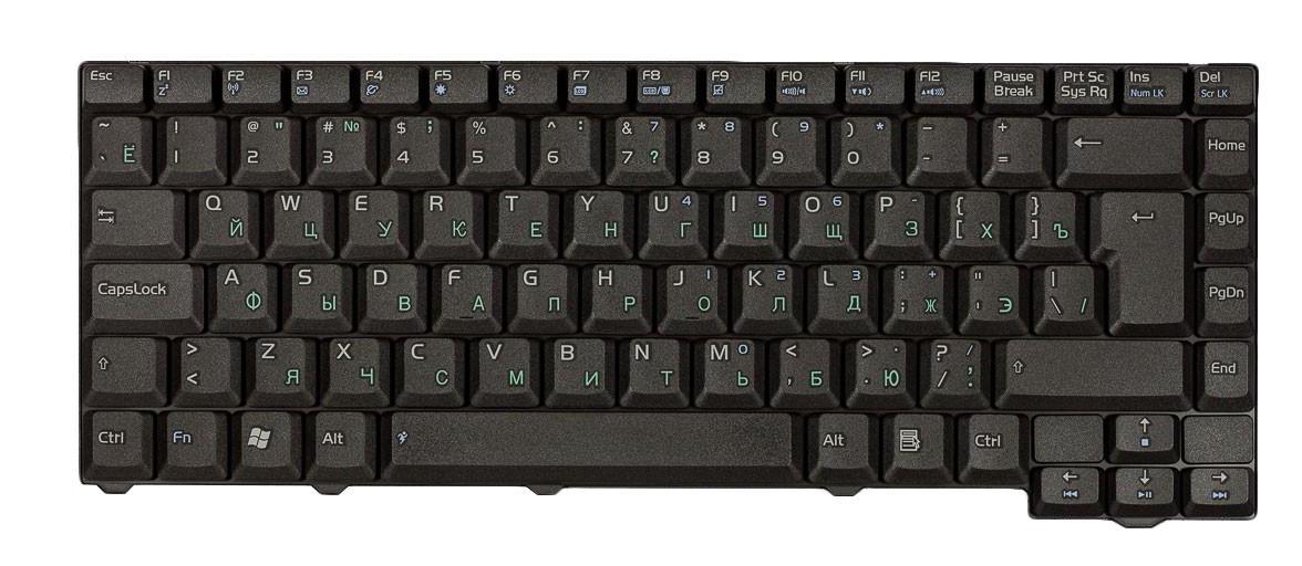 Клавиатура для ноутбука Asus F3/X53 Black