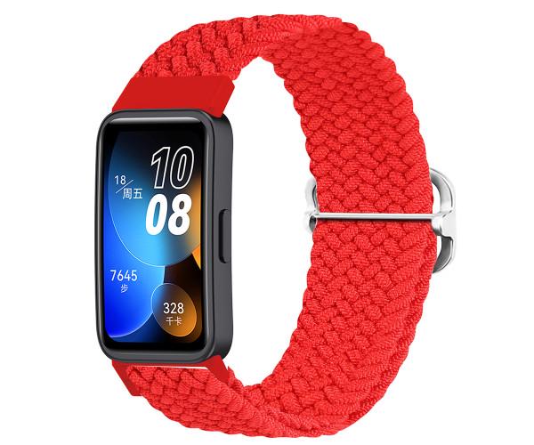 Ремешок Textile Elastic для Huawei Band 10/9/8 Красный