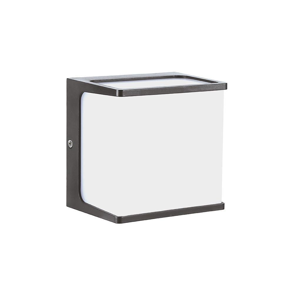 Світильник фасадний Violux CUBE 8W 4200K 600Lm ІР65 Чорний (500430)