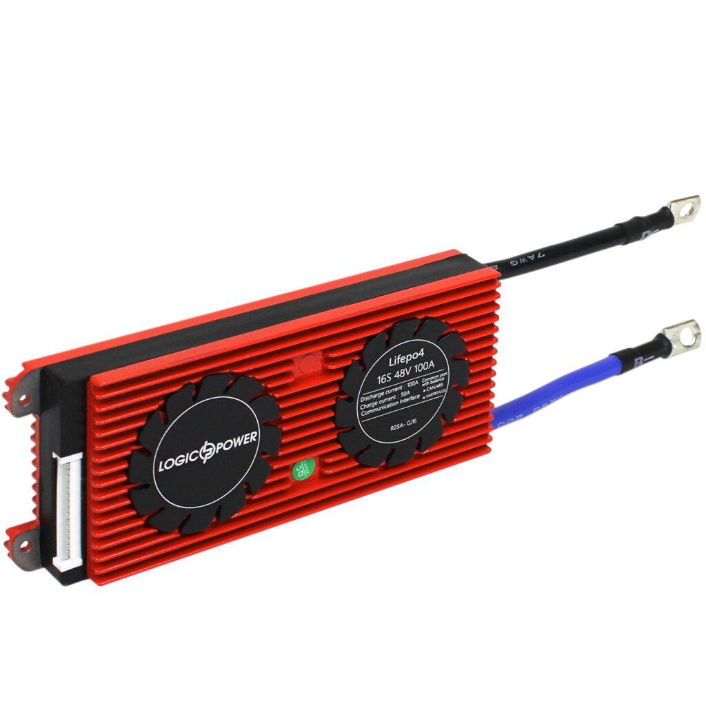 Плата Smart BMS LogicPower LP LiFePO4 для системы 48V 16S с разгрузочным током 100 A (616856) - фото 2
