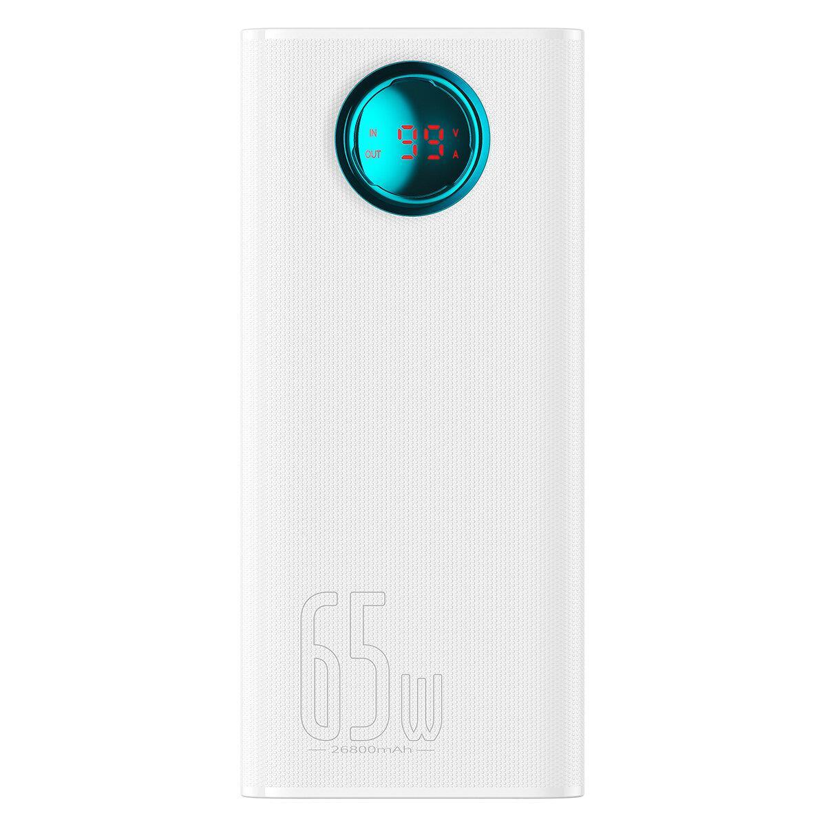 Повербанк BASEUS Amblight 26800 mAh 65 Вт White (P10022402223-00)