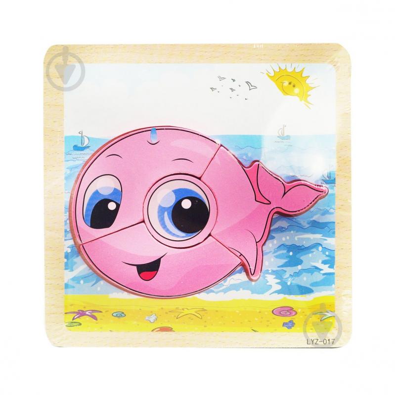 Деревянные пазлы-вкладыши Кит MiC (C39029)