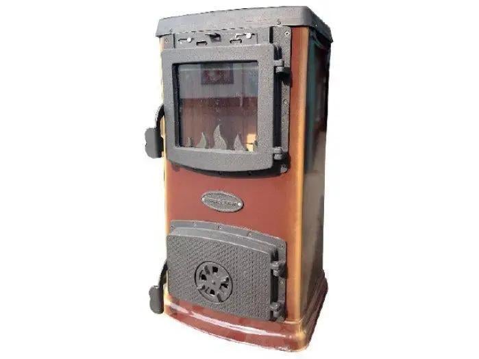 Піч камін/буржуйка Hosseven 9004 5 кВт Коричневий (27377357)